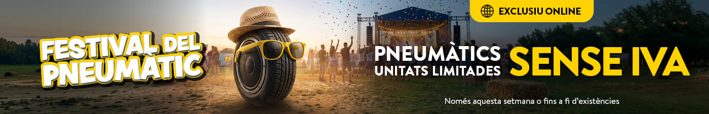 Festival del Pneumàtic a Rodi%3A Pneumàtics Sense IVA!