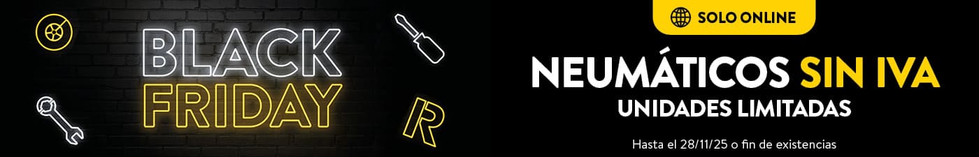 Black Friday a Rodi - Neumáticos sin IVA