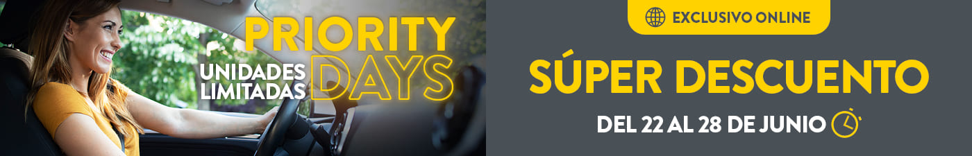 PRIORITY DAYS - SÚPER DESCUENTOS EN NEUMÁTICOS EN RODI MOTOR SERVICES