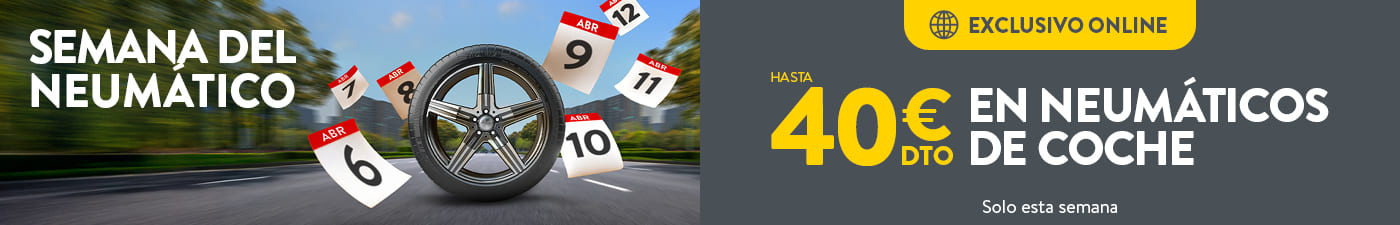 Semana del neumático en Rodi%2C llévate hasta 40€ de descuento