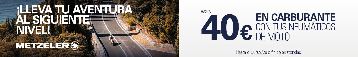 Descuentos en neumáticos Metzeler de moto en Rodi