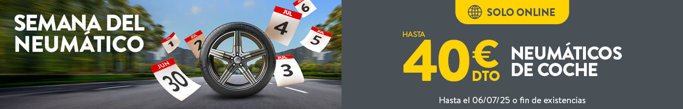 Semana del neumático en Rodi%2C llévate hasta 40€ de descuento