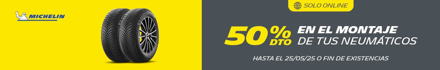 50% de descuento en el montaje de neumáticos Michelin en Rodi Motor Services