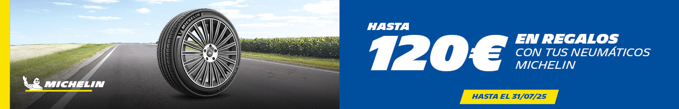 Hasta 120€ en regals con tus neumáticos Michelin en Rodi Motor Services