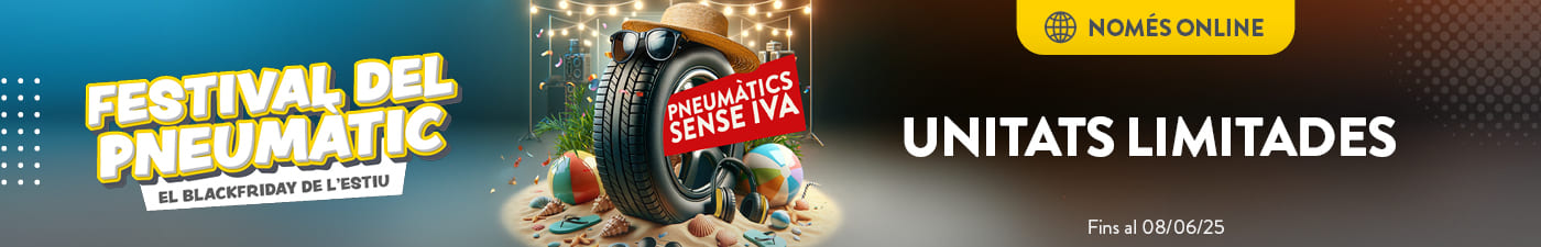 Festival del Pneumàtic%2C descomptes Sense IVA!