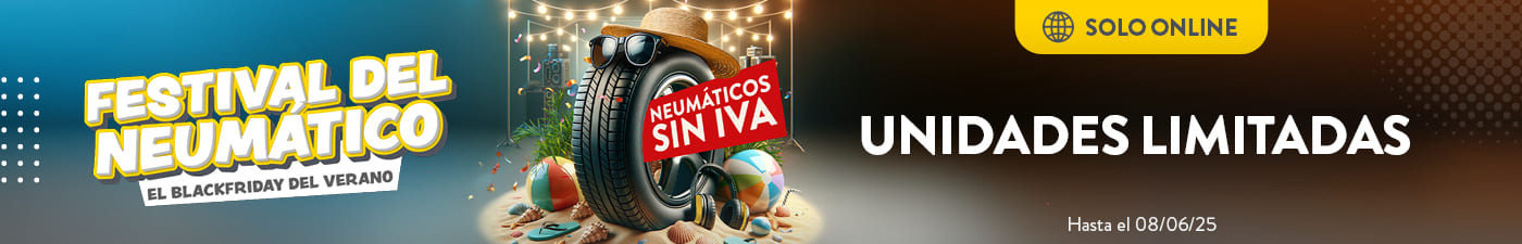 Festival del Neumáticos%2C ¡descuentos Sin Iva!