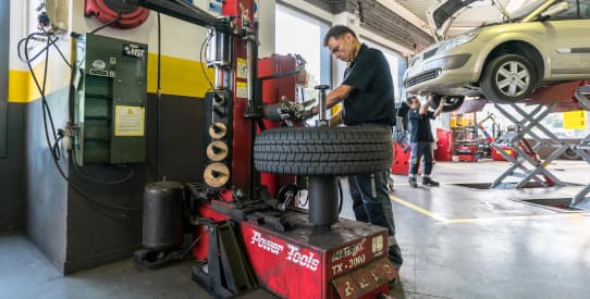 Canvi de Pneumàtics a Rodi Barcelona