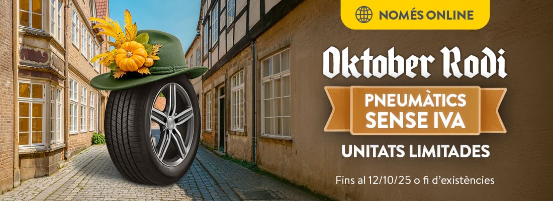 oktober rodi: el millor descompte de la tardor en pneumàtics - rodi