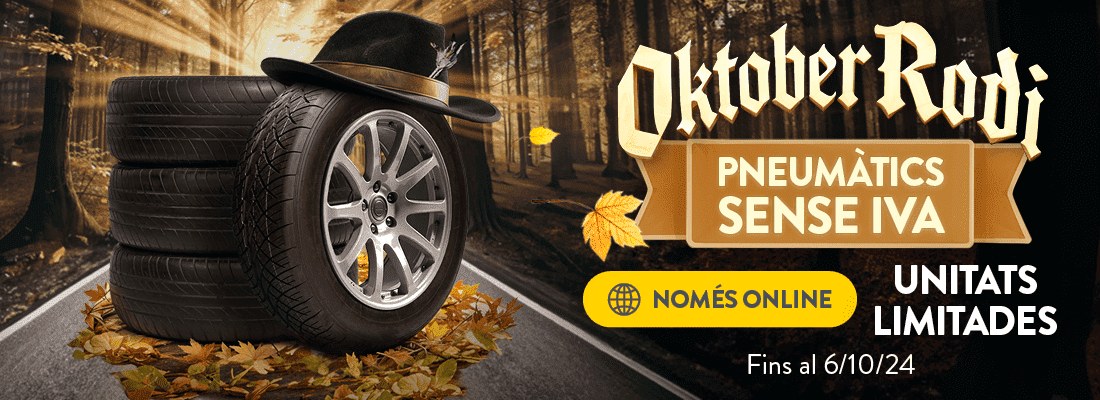 oktober rodi: pneumàtics sense iva! - rodi