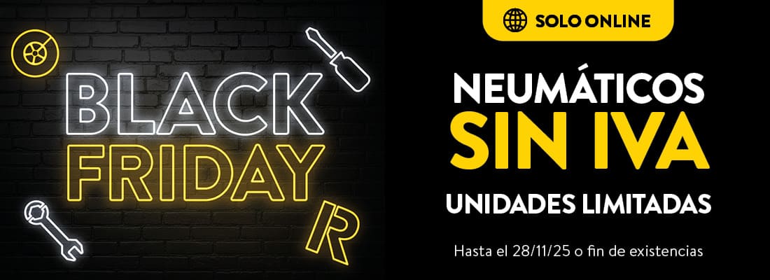 black friday en rodi: ¡neumáticos sin iva! - rodi