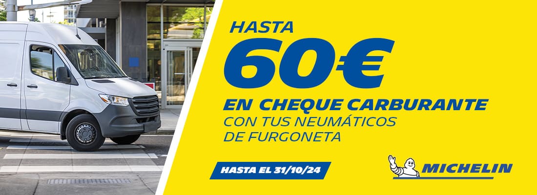 michelin furgoneta hasta 60€ en carburante - rodi