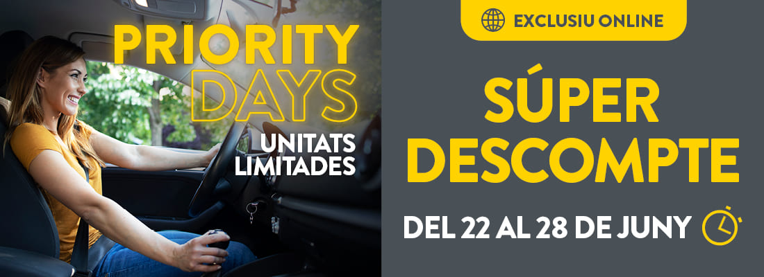 priority days - súper descomptes en pneumàtics - rodi