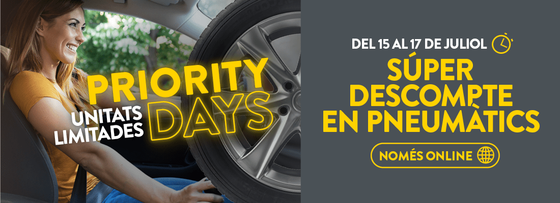 priority days - descomptes online en pneumàtics - rodi