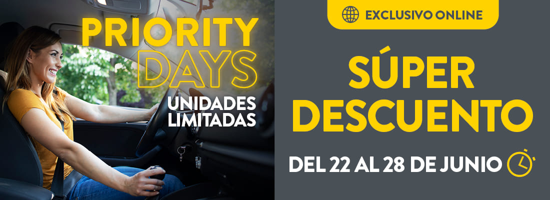 priority days - súper descuentos en neumáticos - rodi