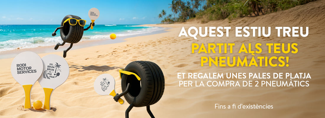 paletes de platja de regal amb els teus pneumàtics - rodi