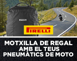 oferta: descompte pneumatics pirelli moto